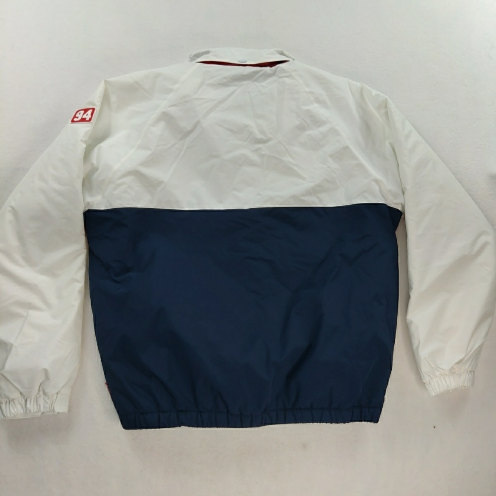 DC SHOE CO USA water Resistant Men Large Jacket Red White Blue - Picture 2 of 12